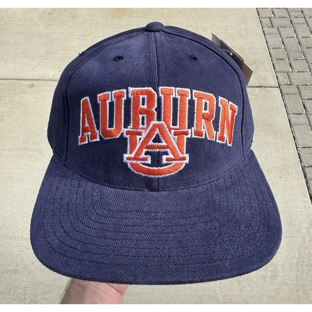 Auburn Tigers Vintage American Needle Ponytail Style Strapback Cap Hat - NWT